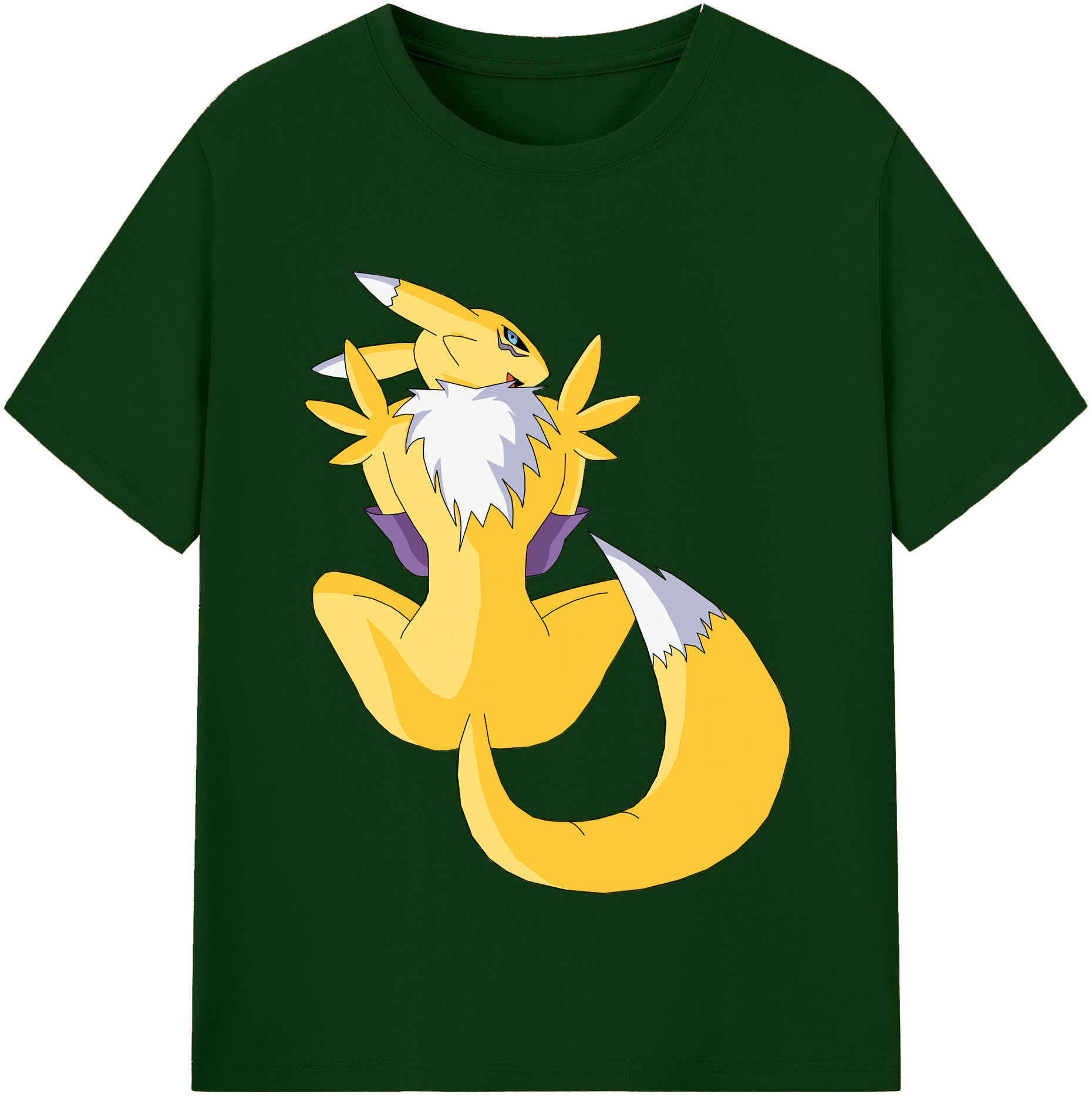 （画像用） Digimon デジタルモンスター/デジモン 綿100％半袖Tシャツ（フロントプリント）